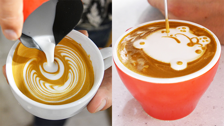 エッチング Etching~ どんな絵柄でも描ける、自由度の高いラテアート~ラテアート.com