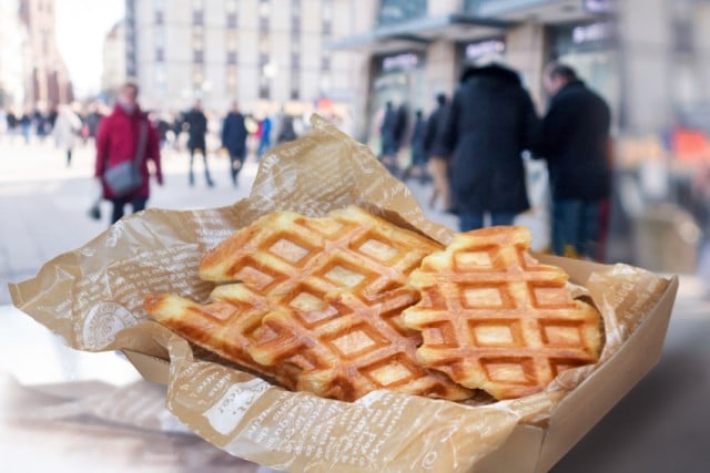 バニラワッフル