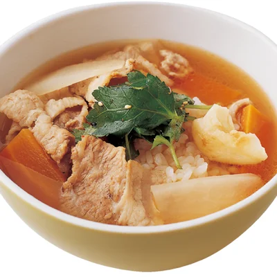 元気が出る~!牛テールコムタンクッパ