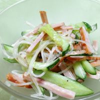 春雨のマヨぽんサラダレシピ・料理タニタ社員食堂レシピ