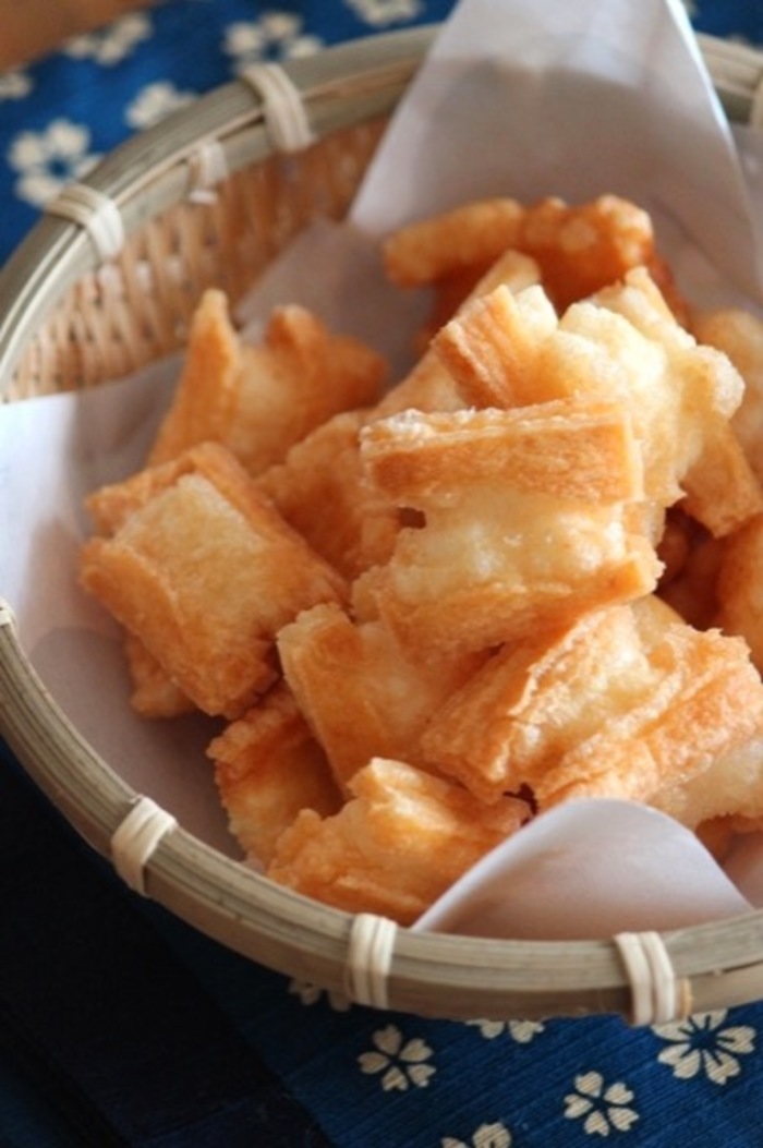 乾燥なし＆油不使用！電子レンジdeカリカリ餅おかき - YouTube