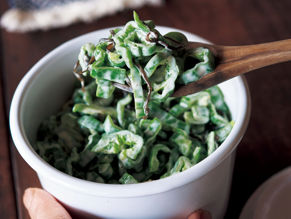 やみつき洋風サラダ♡豆もやしとピーマンのうま塩レモンペッパ