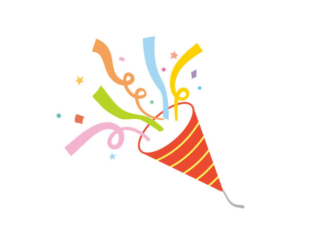 かわいい クラッカーイラスト・フリー素材なら「シンテリ」