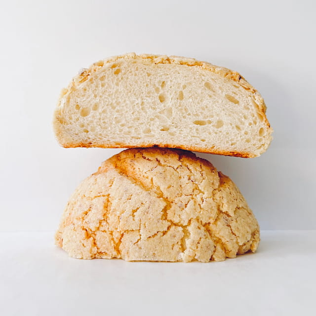 サクサクふわふわメロンパン