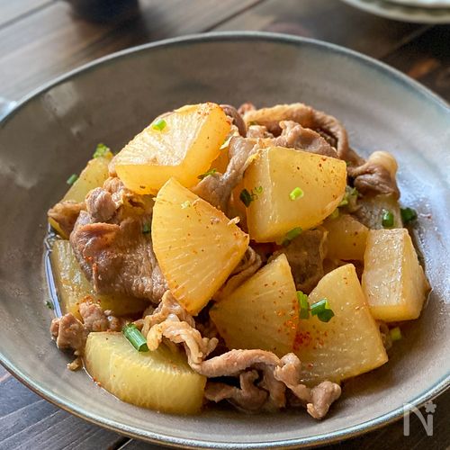 煮るだけ簡単！豚バラと大根の旨だしぽん酢煮クラシル