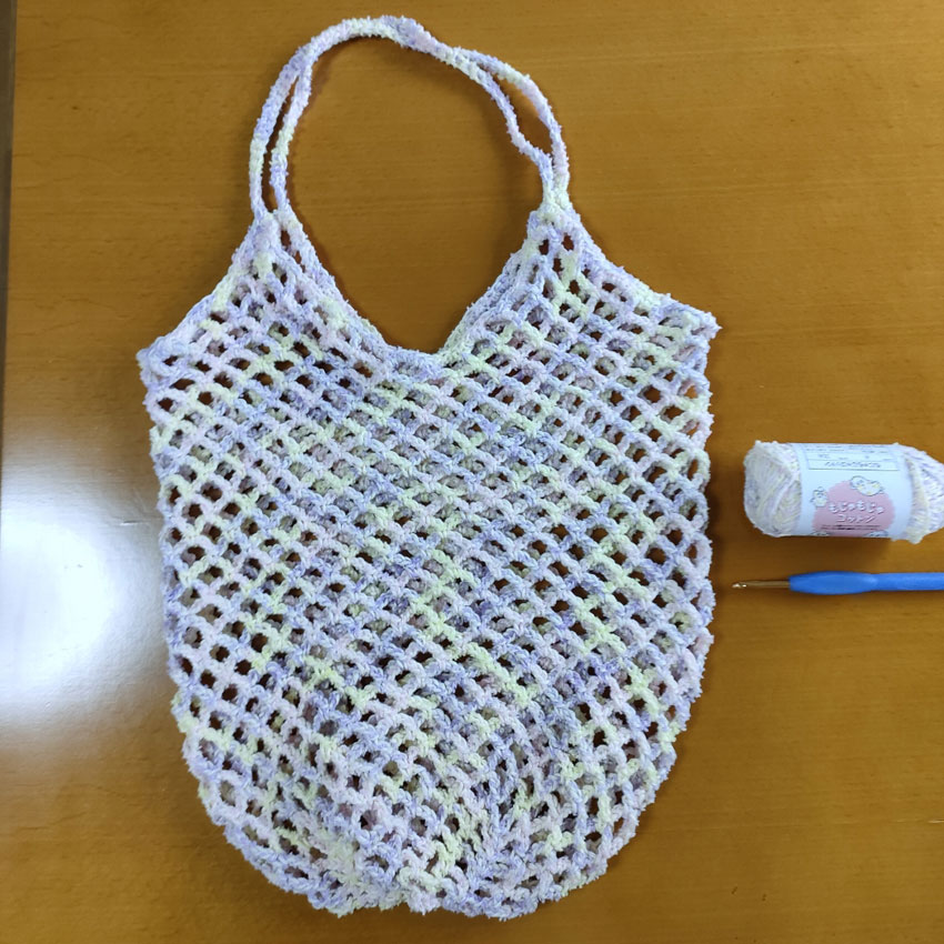 Crochet ☆ How to crochet a round-bottom net bag Part 1 - YouTube