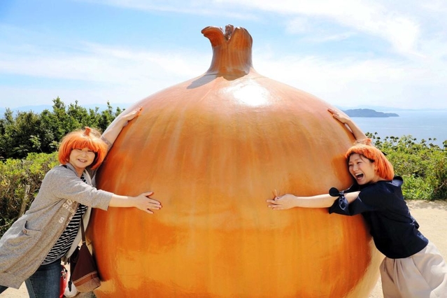 わんちゃん用たまねぎカツラ&赤ちゃん用たまねぎカツラ 新登場!公式 うずの丘 大鳴門橋記念館