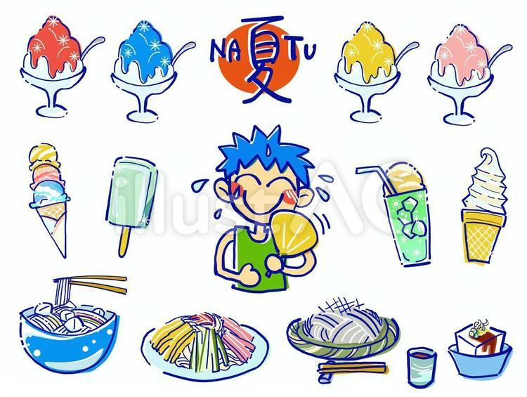 Blue Food Collection 青い食べ物コレクション Yes! I finally did it! I finally paintedenough blue foods to make a proper blue food collection. Blue is actuallythe color that happens the least in