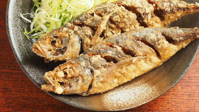 豆アジ 豆鯵 の唐揚げCrazy Fishing