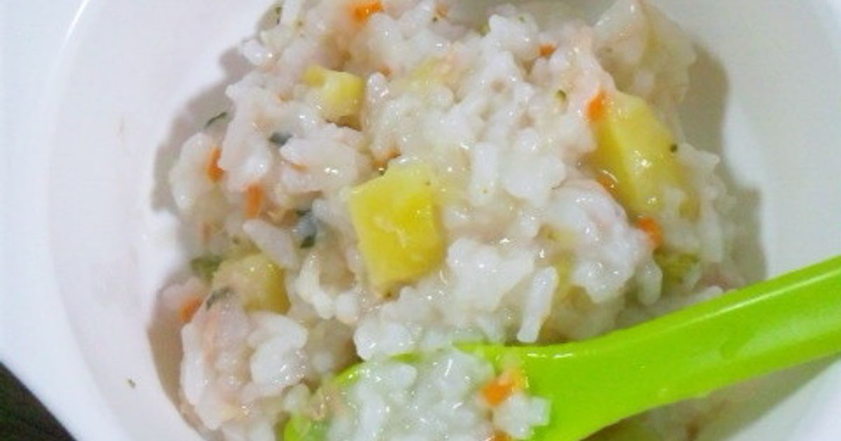 かぼちゃ粥 おじや離乳食
