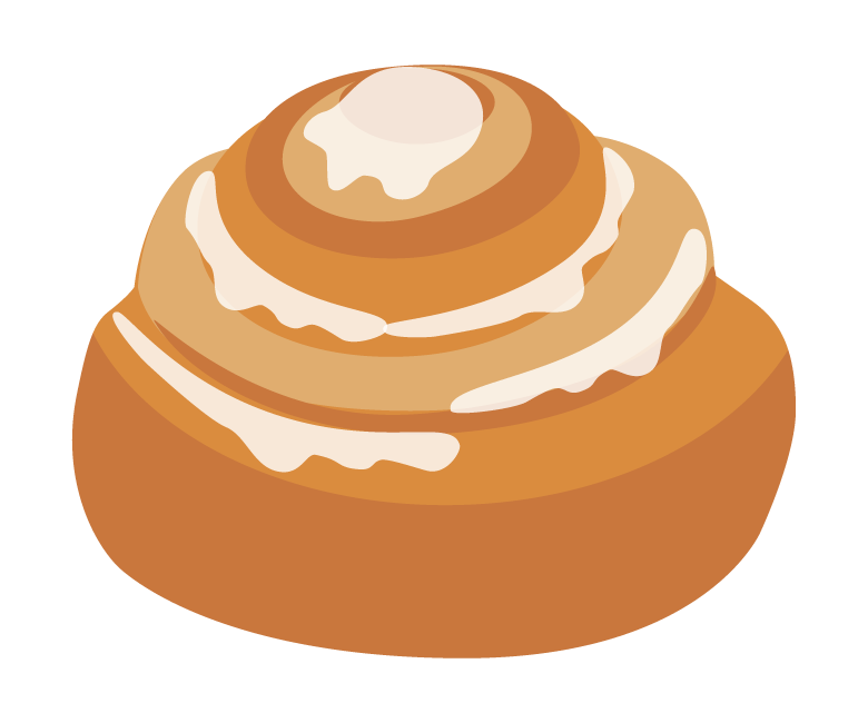 シナモンロールのイラスト シロップなしかわいいフリー素材集 いらすとや