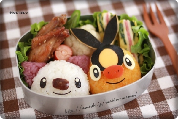 年少さんのポケモン弁当★ミュウ