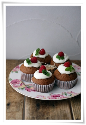 濃厚 チョコくるみマフィン