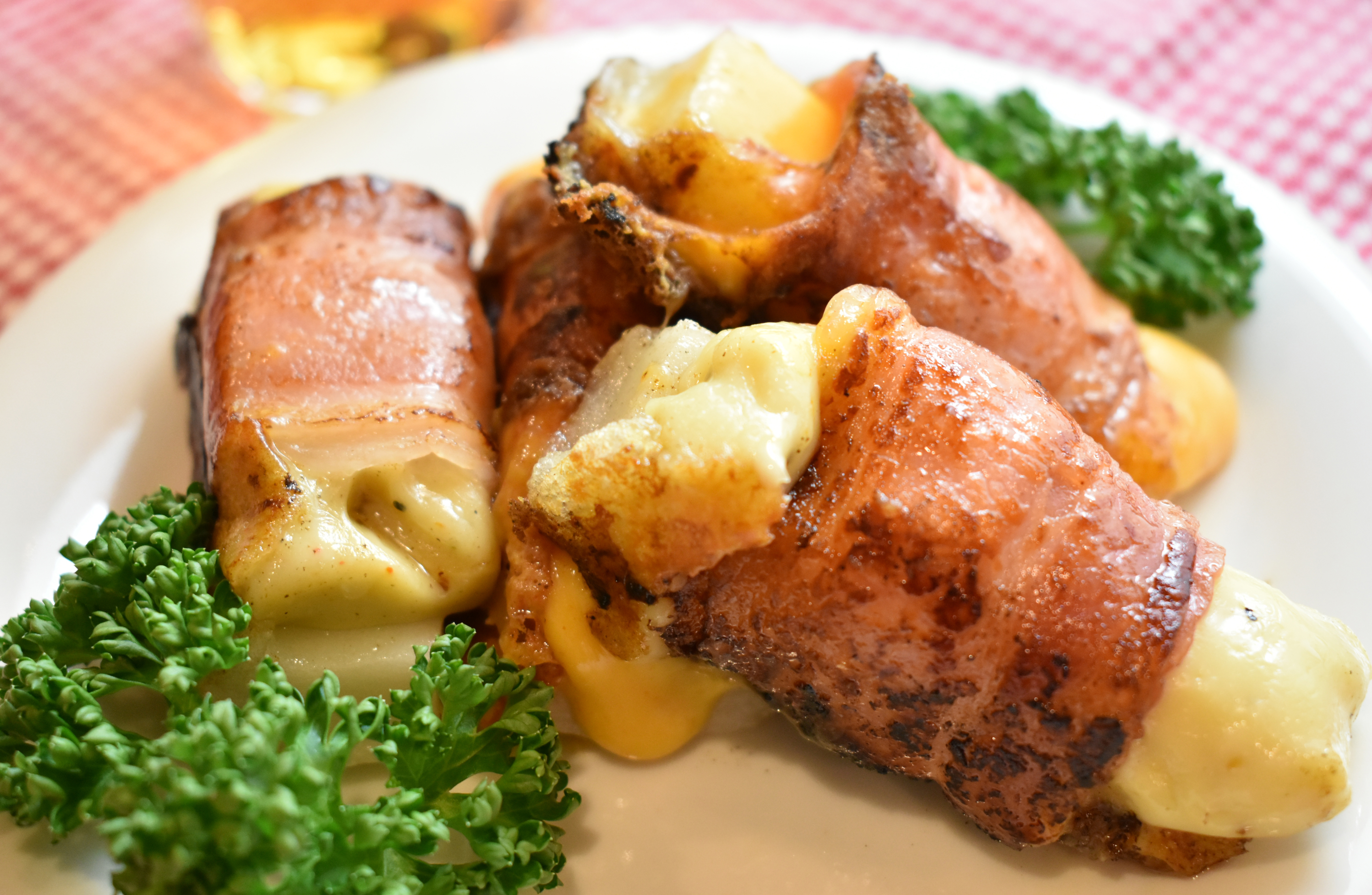 癖になる 甘ダレ餅ベーコン