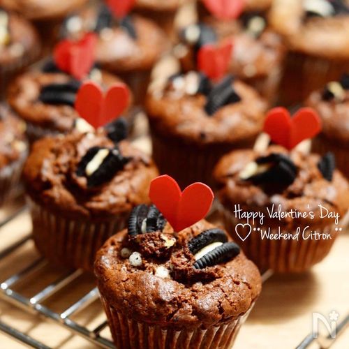 バレンタインに贈るカップケーキのレシピアイデアと可愛いラッピング♡天満紙器