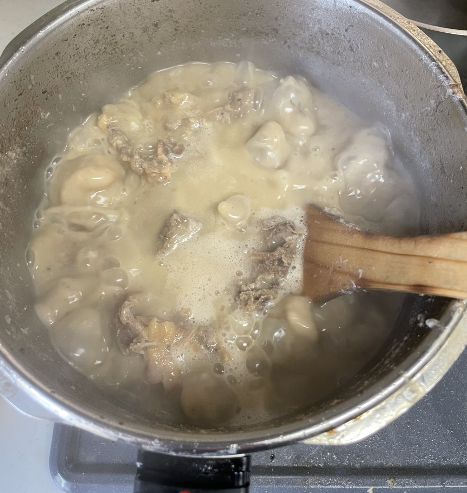 インスタントラーメンの残り汁で簡単天津飯 - 国際結婚した素人主夫が奥様のために作る手料理