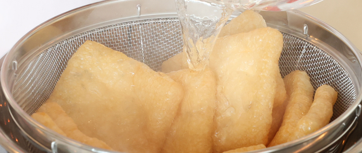 簡単ランチの油揚げレシピ - 人生折返し地点通過しました