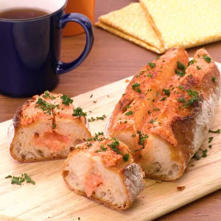 ランチやピクニックに♡フランスパンでサンドイッチ レシピ・作り方 by cocopoteito - 楽天レシピ