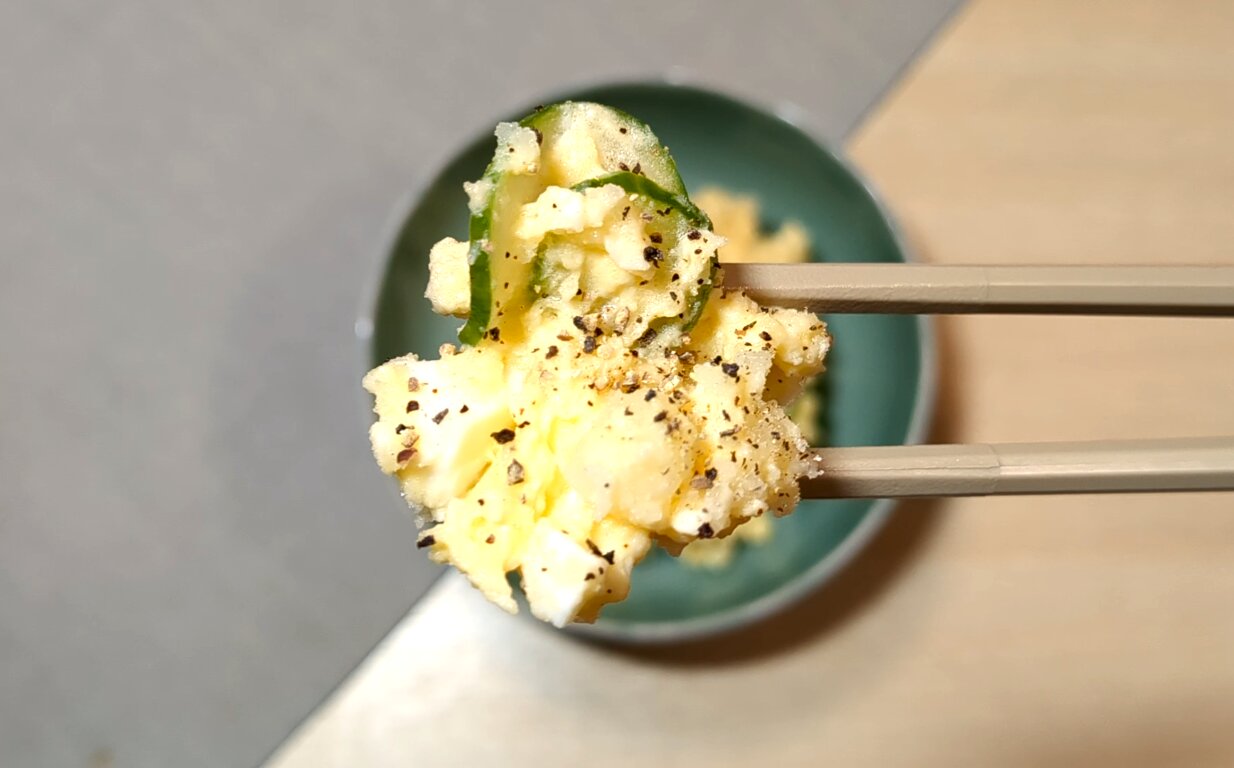 業務用スーパー 卵サラダアレンジTikTok