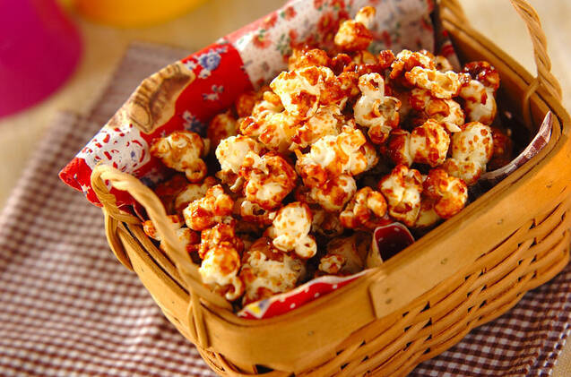 フレーバーポップコーン ラッピング付き カラフルポップコーン キャラメル フルーツ お菓子 おしゃれ かわいい お返し 誕生日 プチギフト プレゼントFD403LINEブランドカタログ