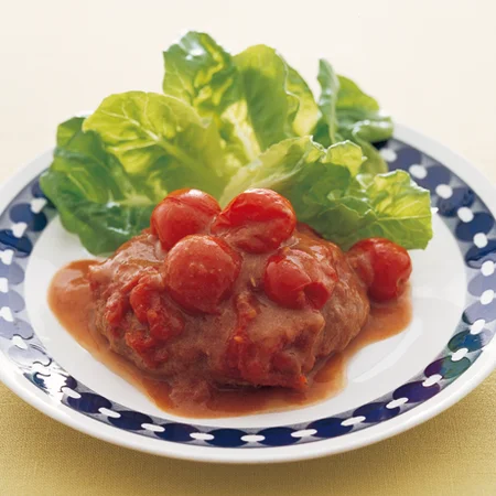 ミニハンバーグのミニトマト煮込み