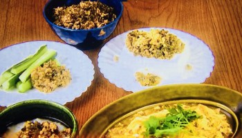 男子ごはんのレシピ 高菜の鶏そぼろ ・国分太一・広末涼子・栗原心平おさらいキッチン