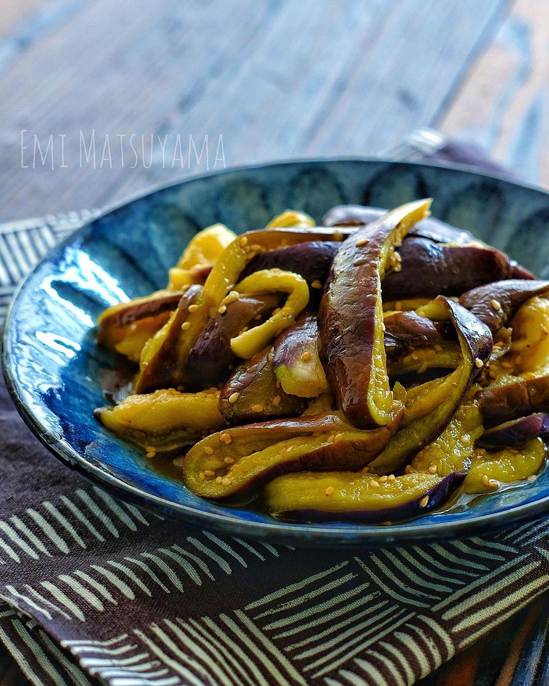 電子レンジで超簡単 ナスの無限ナムル 副菜 レシピ・作り方 - E・レシピ