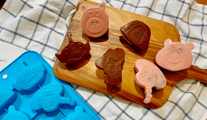 ぷるぷる「水まんじゅう」を片栗粉で簡単に作ってみた💠ダイソーの「シリコーンプチケーキ型」が使えます！Pouch ポーチ