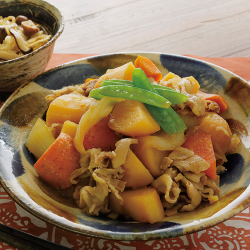 ホクホク！肉なし肉じゃが 副菜