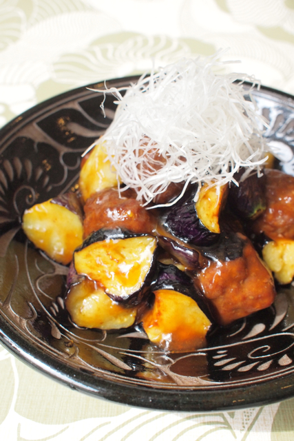 れんこんとナスの甘酢あんからめ 時短でヘルシー！毎日食べたいおうちごはん 古賀市オフィシャルページ