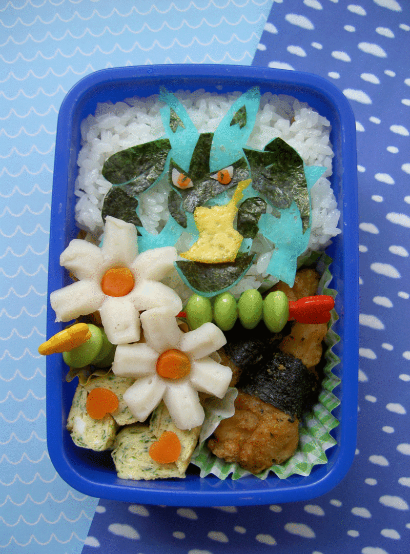 ポケモン☆ルカリオ☆キャラ弁