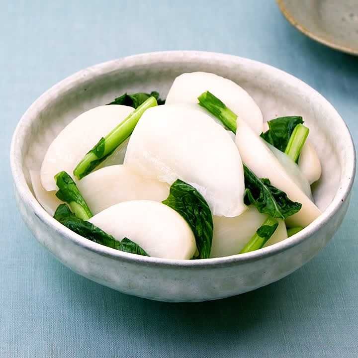 かぶの浅漬けカルパッチョ