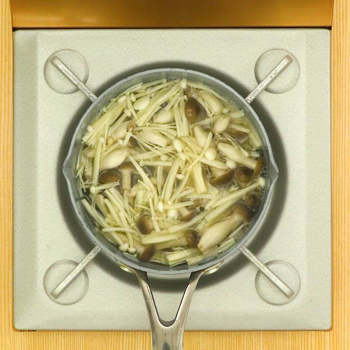 きのことほうれん草のお吸い物 管理栄養士おすすめ野菜たっぷり献立：汁物