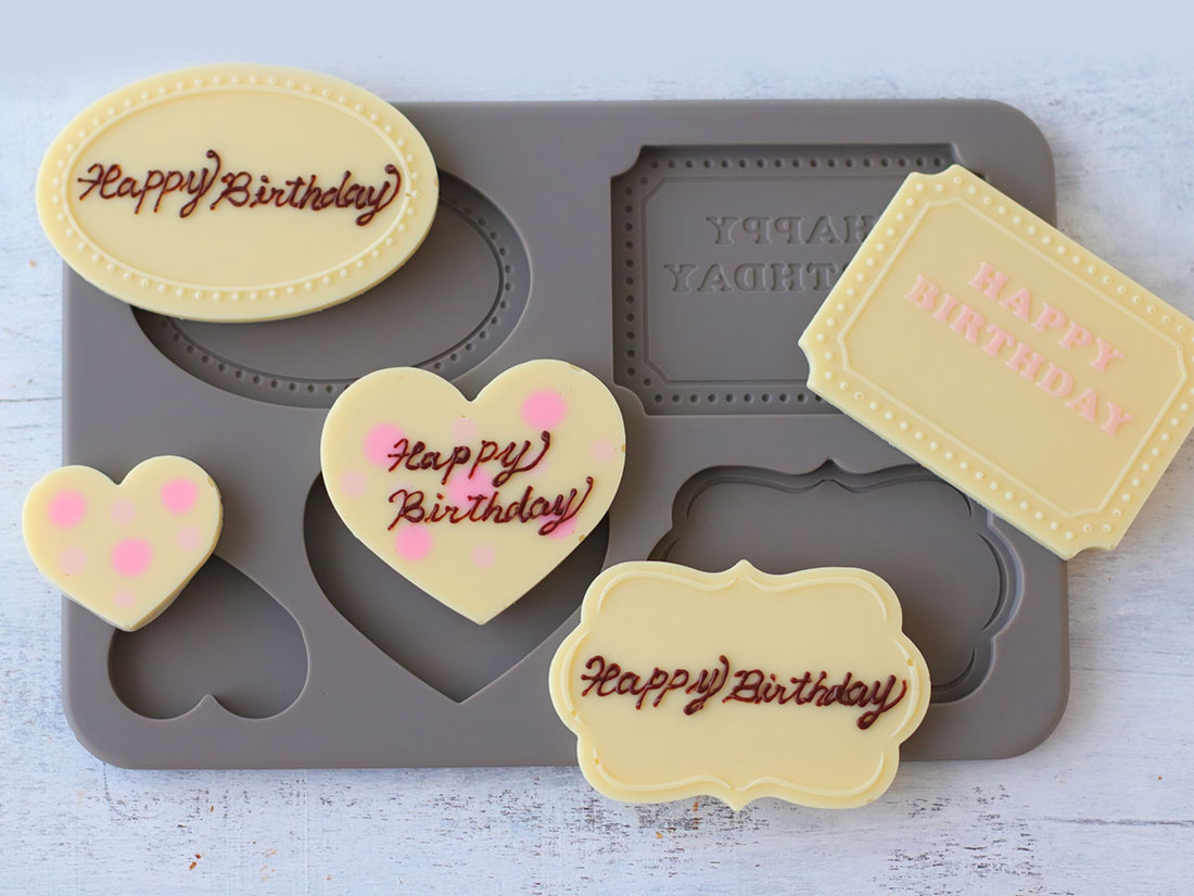 HAPPY BIRTHDAY チョコプレート