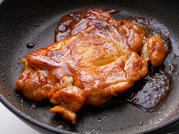 鶏肉のわさび照り焼き