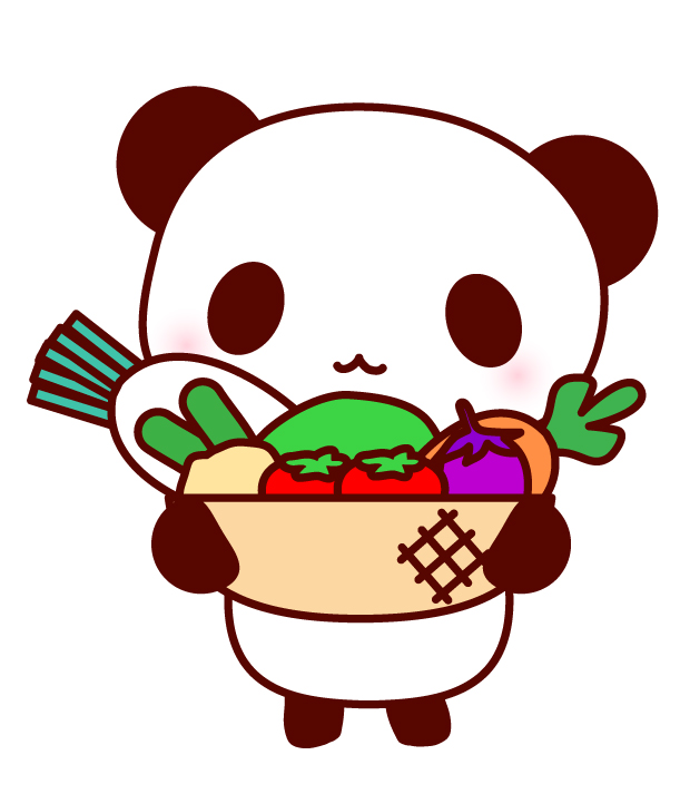 PNG 野菜イラストショップくま商用利用OKのかわいいイラストのフリー素材がたくさん