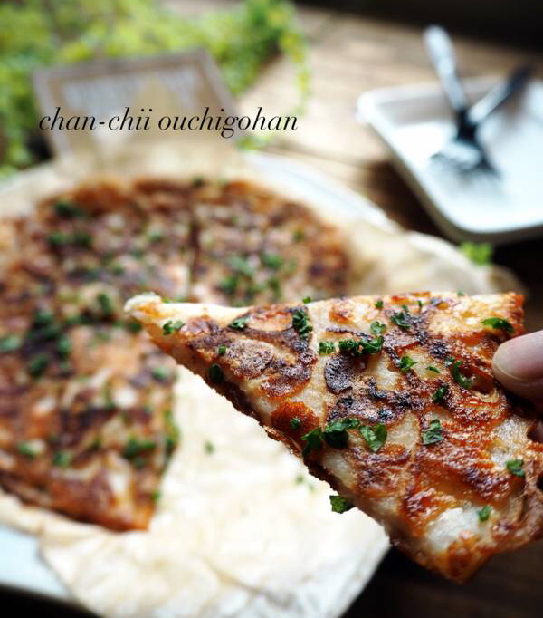 味付け一つ！ もちもち蓮根ガレット