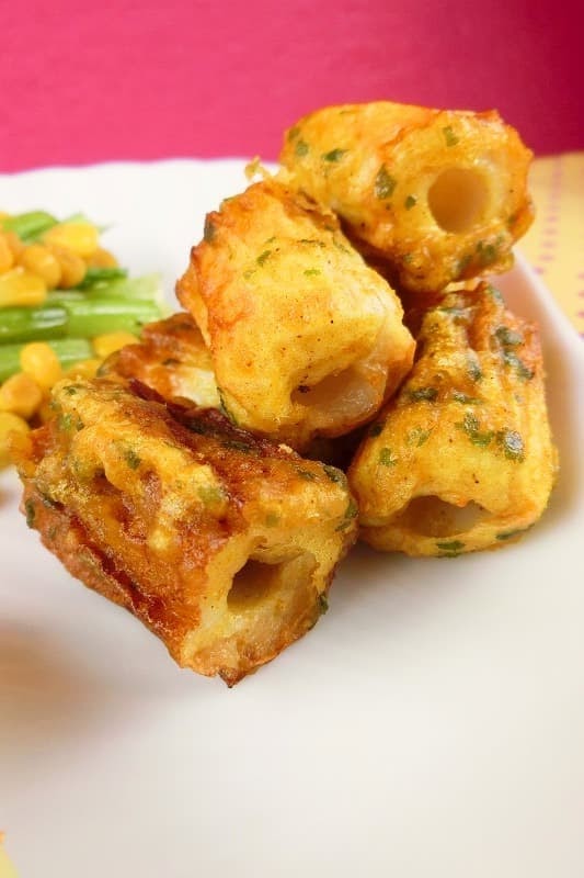 サクッとスパイシー チーズちくわのカレー揚げ焼き