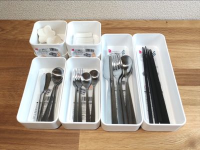 100均セリアから無印良品へ カトラリー収納を変えました!ビフォー&アフター - 心を楽に、シンプルライフ