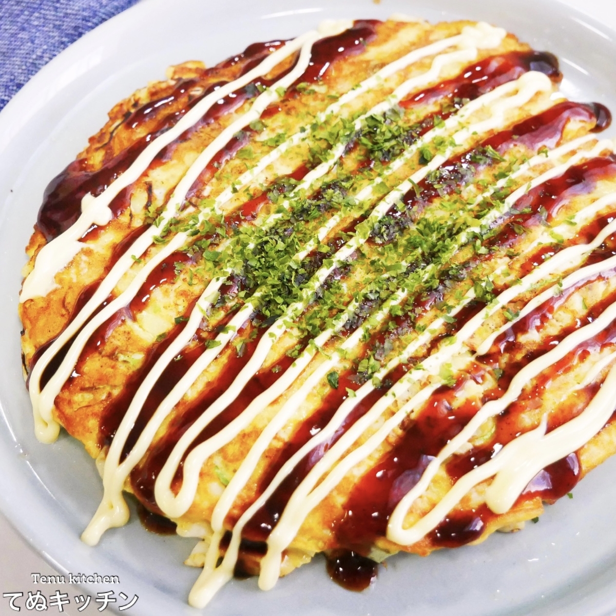 お好み焼き風の「キャベツ焼き」ヘルシーダイエット