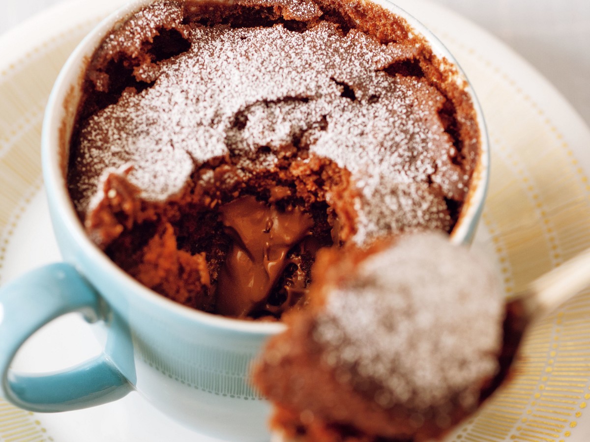 簡単！マグカップでフォンダンショコラ