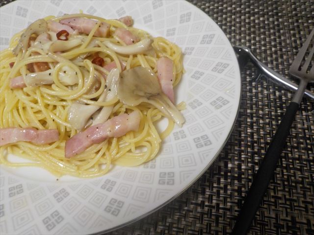 にんにくチューブで簡単ペペロンチーノ