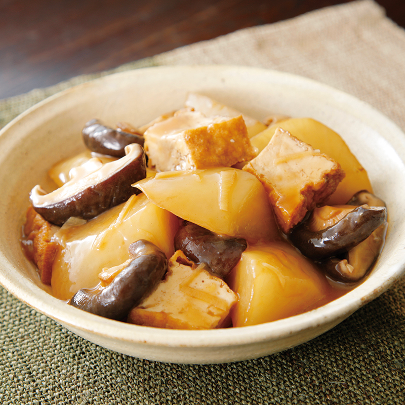 味しみ大根と厚揚げのおかか煮