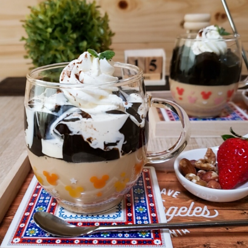 K.L.I.M 期間限定コーヒーゼリーパフェは2 29までです♪ブログ帯広市のハイフなら専門院を構える看しずく