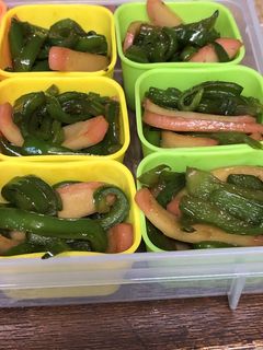 ピーマンとカマボコをマヨオイスターで☆ by ミワワなママクックパッド簡単おいしいみんなのレシピが392万品