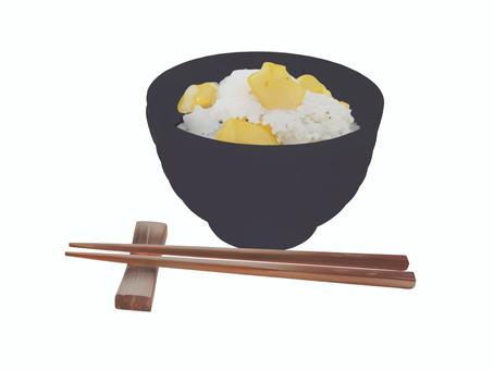 栗ご飯最高栗ご飯栗秋