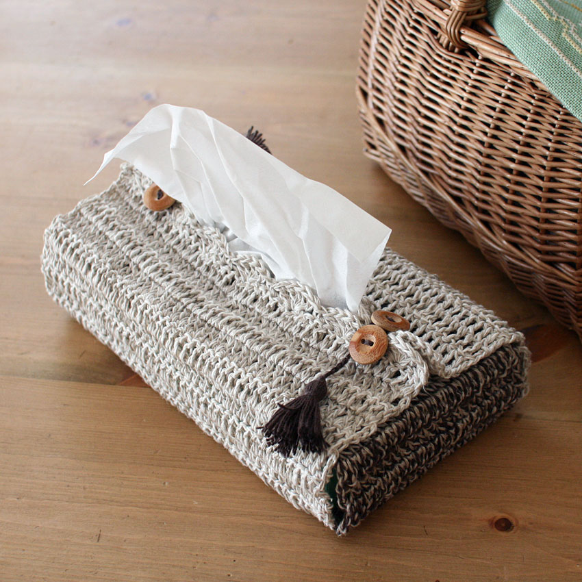 モチーフでティッシュカバー作りました🌷ティッシュカバーティッシュカバーの作り方モチーフ編み編み物編み物好きと繋がりたいかぎ編み編み物動画ハンドメイドtissuecover