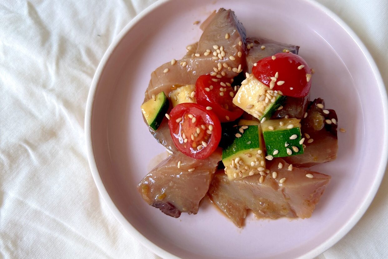 カツオ和風カルパッチョ 副菜