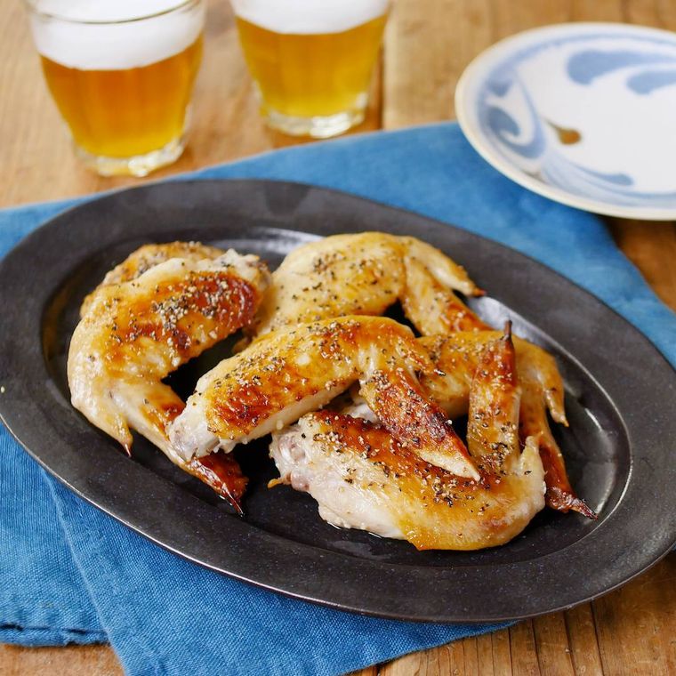 トースターで作る絶品ゆず塩手羽先