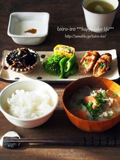 3日間の朝食献立 1日差がでる朝ごはん! ヘルシーな和食おかずの超簡単レシピ！ 7歳5歳1歳0歳児の６人家族